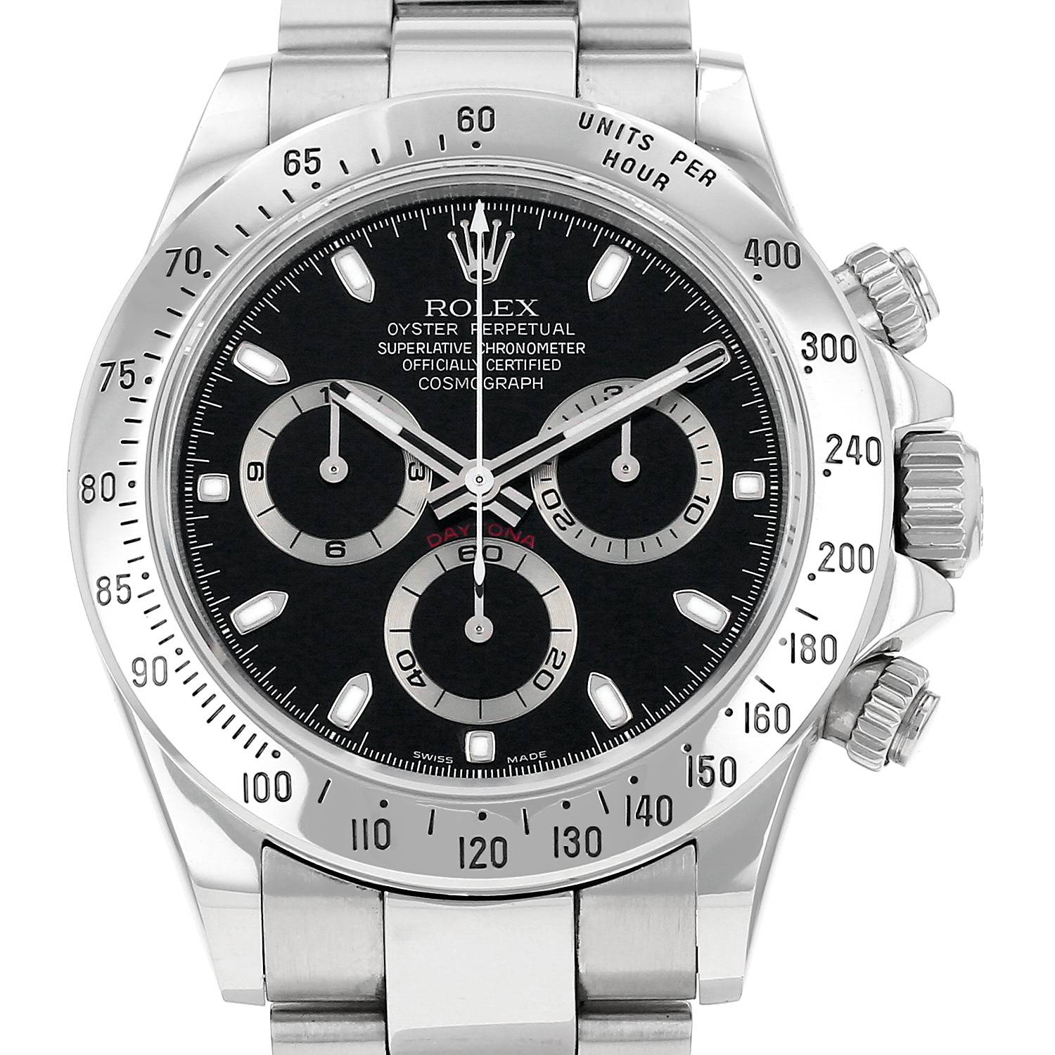 Orologio Rolex Daytona Automatique in acciaio Ref: Rolex - 116520  Circa 2007