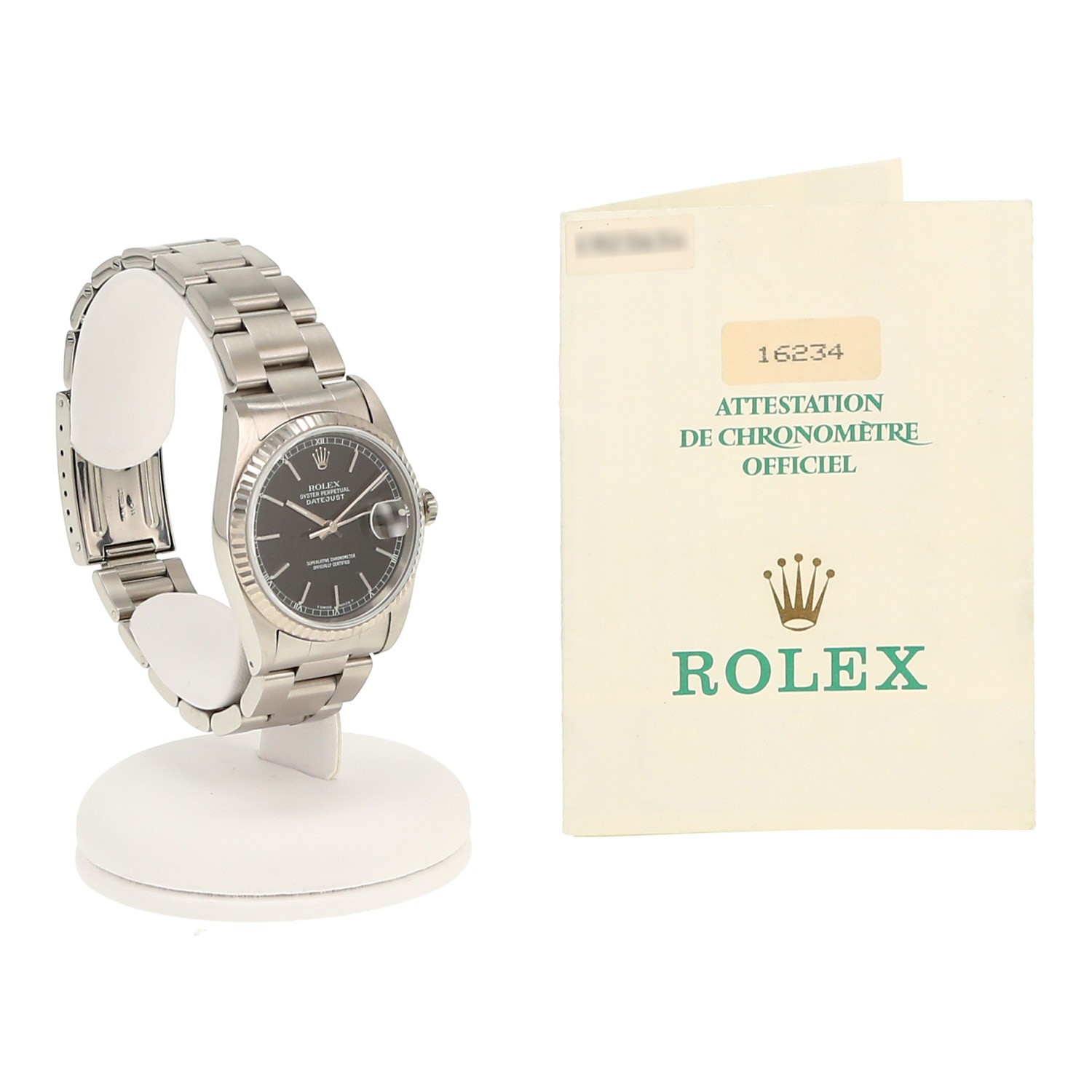 Reloj Rolex Datejust de oro y acero Ref: Rolex - 16234  Circa 1990
