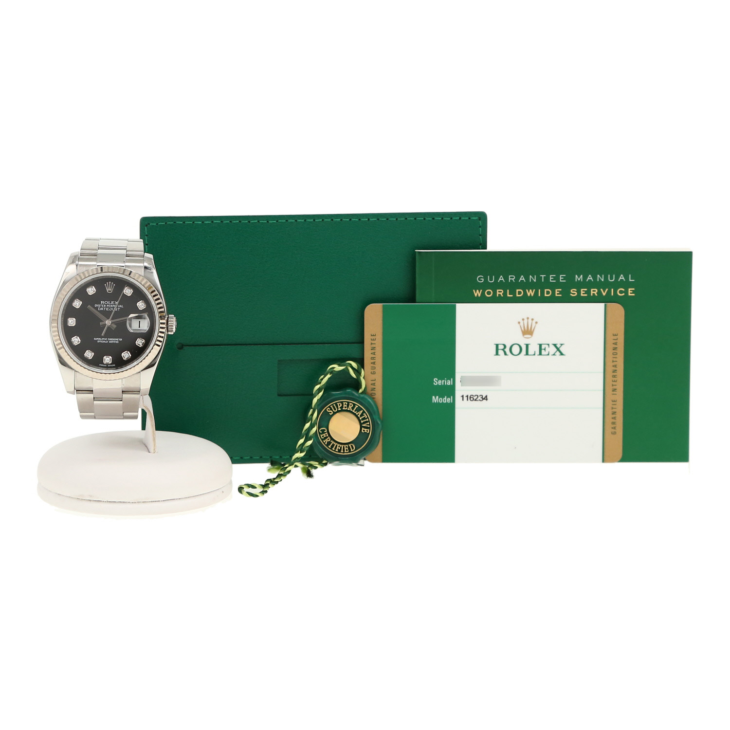 Rolex Datejust  in gold and stainless steel Ref: Rolex - 116234  Circa 2016