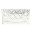 Chanel  Chanel 2.55 - Wallet wallet  in silver quilted leather - Detail D4 thumbnail