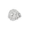 Bague Chanel Camelia en or blanc et diamants - 00pp thumbnail