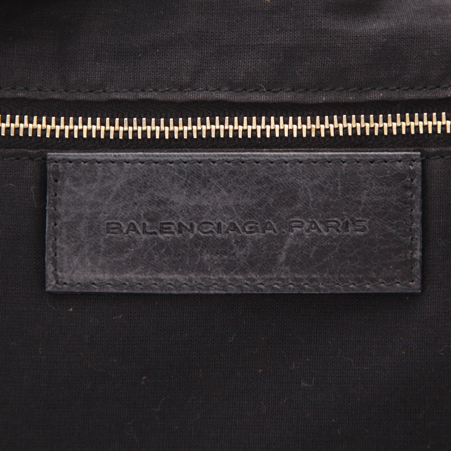 Borsa Balenciaga  City in pelle nera - Detail D2