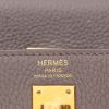 Borsa Hermès  Kelly 25 cm in pelle togo grigia stagna - Detail D2 thumbnail