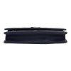 Chanel  Wallet on Chain shoulder bag  in dark blue quilted grained leather - Detail D1 thumbnail