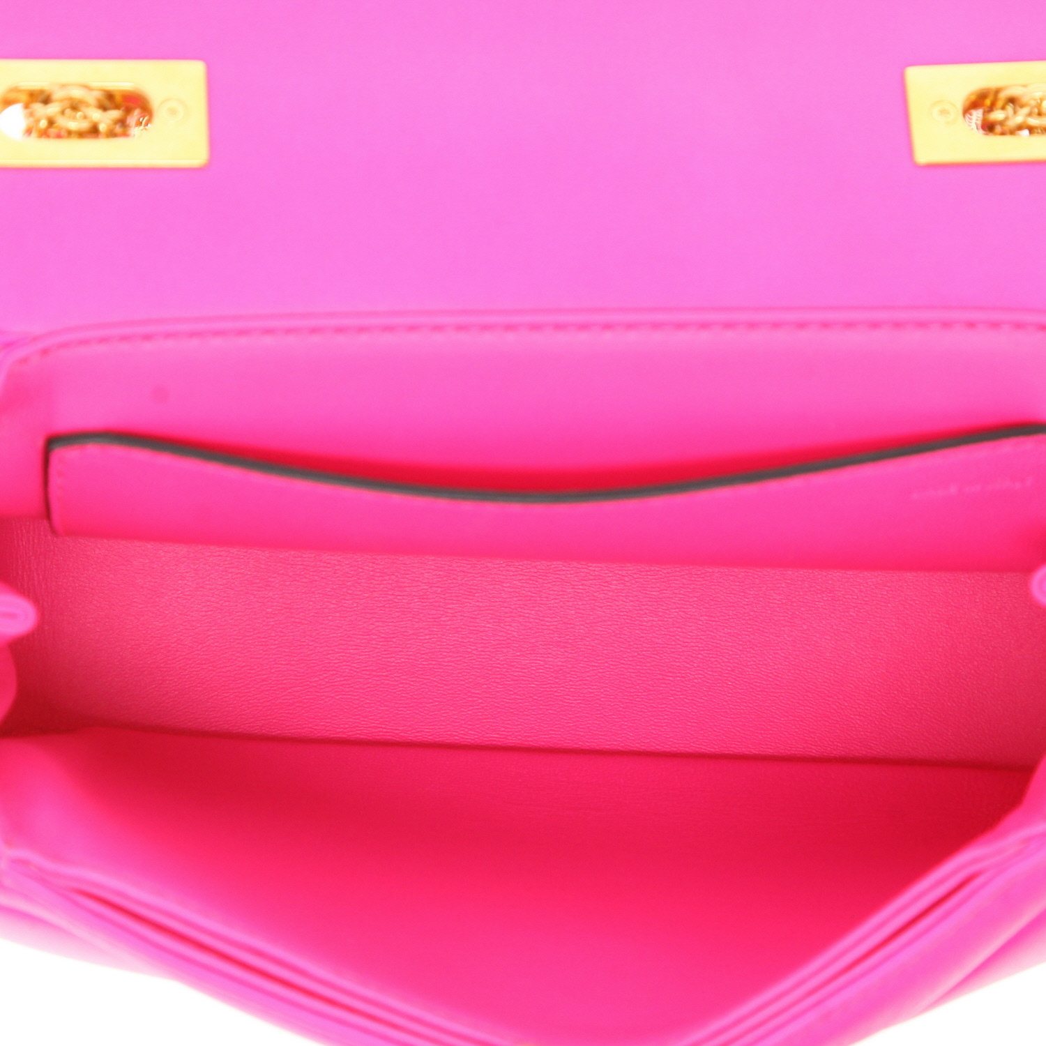 Sac bandoulière Valentino Garavani  One Stud en cuir rose - Detail D3