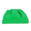 Bolsito de mano Bottega Veneta  Pouch en cuero intrecciato verde - 360 thumbnail
