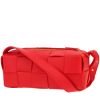 Borsa Bottega Veneta   in pelle intrecciata rossa - 00pp thumbnail