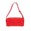 Bottega Veneta   handbag  in red intrecciato leather - 360 thumbnail