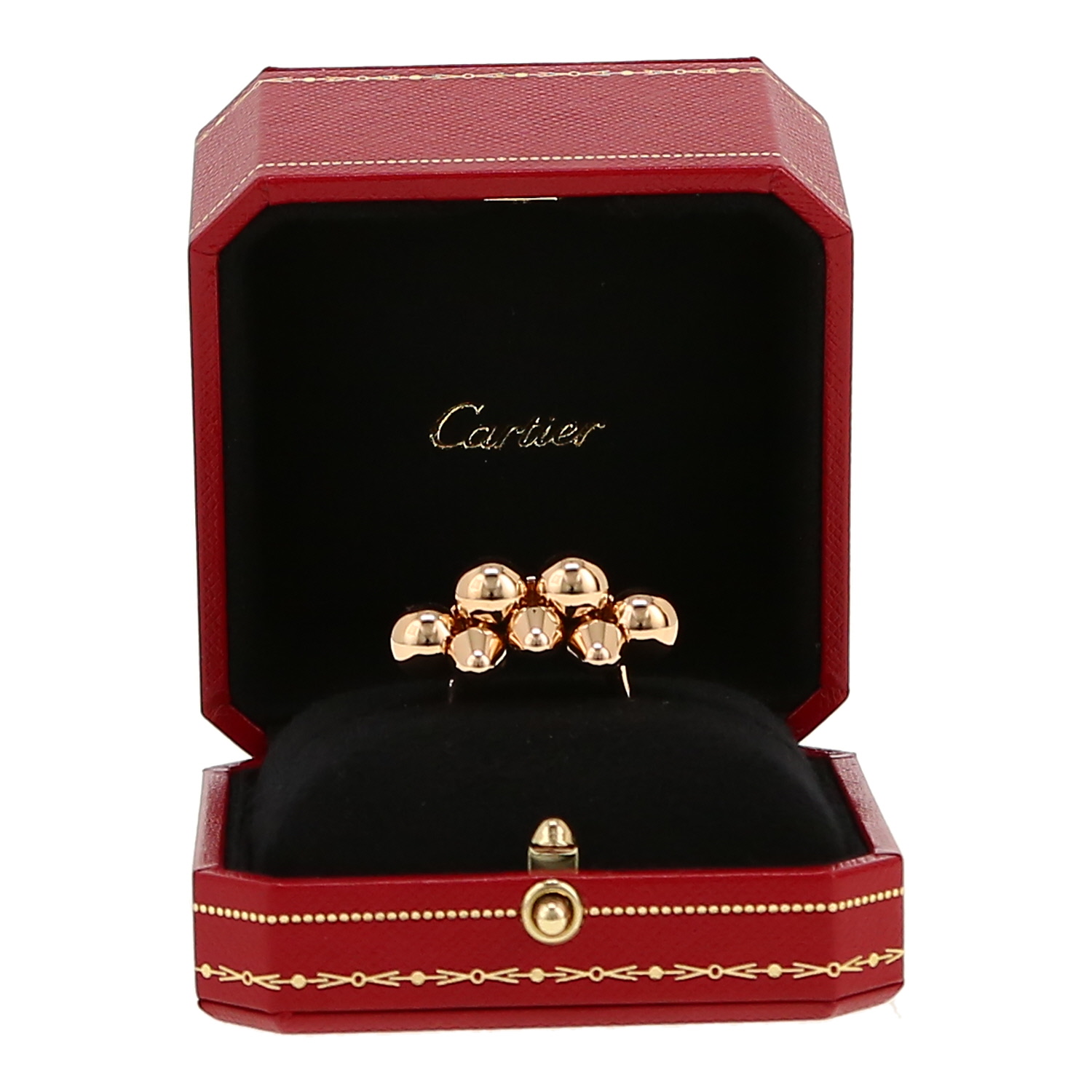 Anello Cartier Clash De Cartier taglia XL in oro rosa - Detail D2