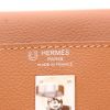 Borsa Hermès  Kelly 25 cm in pelle Swift gold e Jaune Ambre - Detail D2 thumbnail