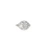 Vintage   1930's ring in platinium and diamonds - 360 thumbnail