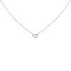 Collier Cartier Coeur et Symbole en or blanc et diamants - 00pp thumbnail
