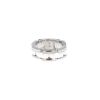 Bague semi-articulée Chanel Ultra moyen modèle en or blanc et céramique blanc - 360 thumbnail