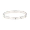 Bracelet Cartier Love en or blanc, taille 17 - 00pp thumbnail