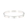 Bracelet Cartier Love en or blanc, taille 17 - 360 thumbnail