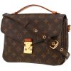 Borsa a tracolla Louis Vuitton  Metis in tela monogram marrone e pelle naturale - 00pp thumbnail