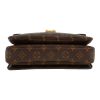 Borsa a tracolla Louis Vuitton  Metis in tela monogram marrone e pelle naturale - Detail D1 thumbnail