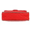 Chanel  Chain Around handbag  in red quilted leather - Detail D1 thumbnail