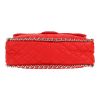 Chanel  Timeless Maxi Jumbo handbag  in red quilted leather - Detail D1 thumbnail