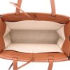 Shopping bag Loewe  Cushion in tessuto di lana rosso e blu e pelle marrone - Detail D3 thumbnail