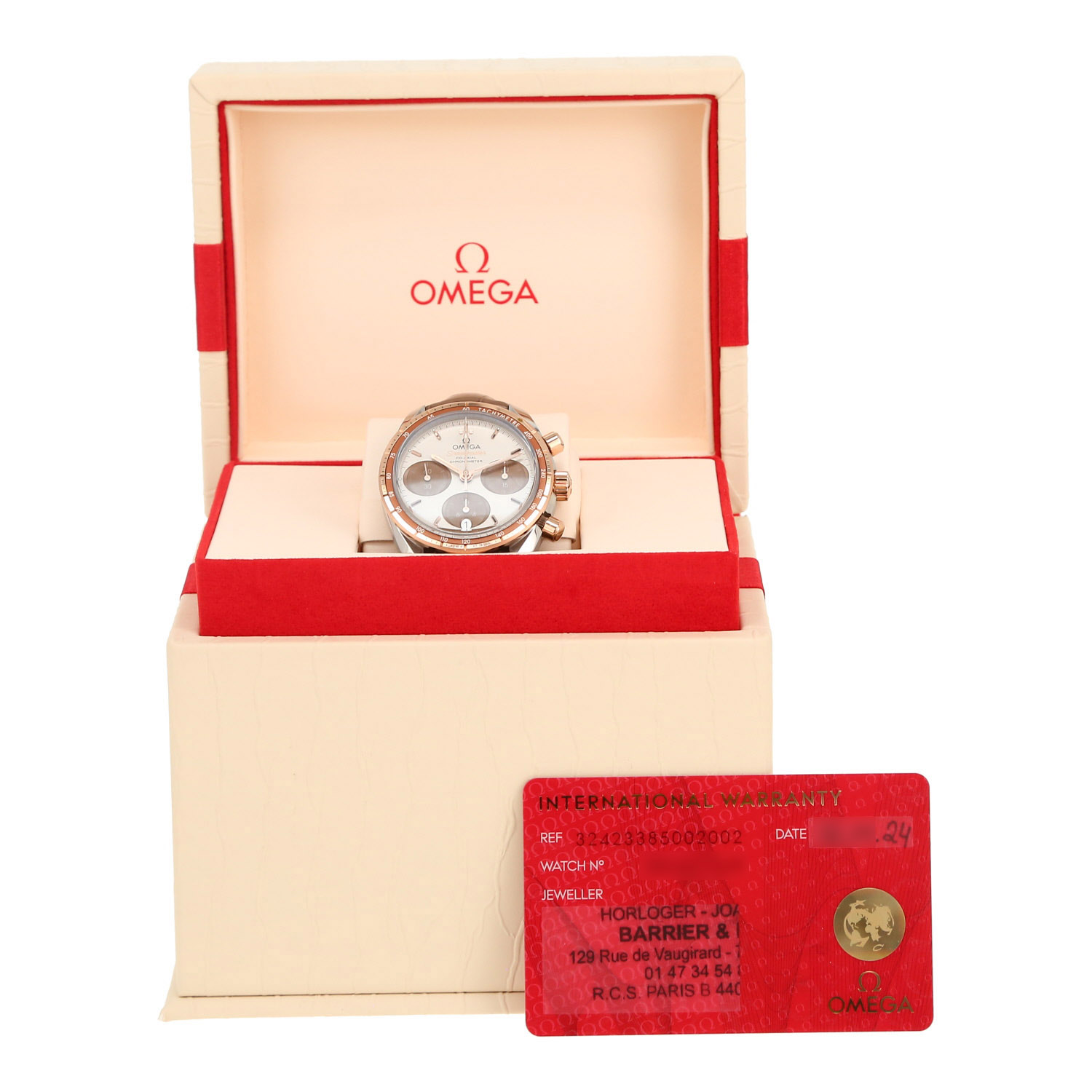 Orologio Omega Speedmaster Co-Axial Chronograph in oro e acciaio Ref: Omega - STZ006165  Circa 2024 - Detail D2