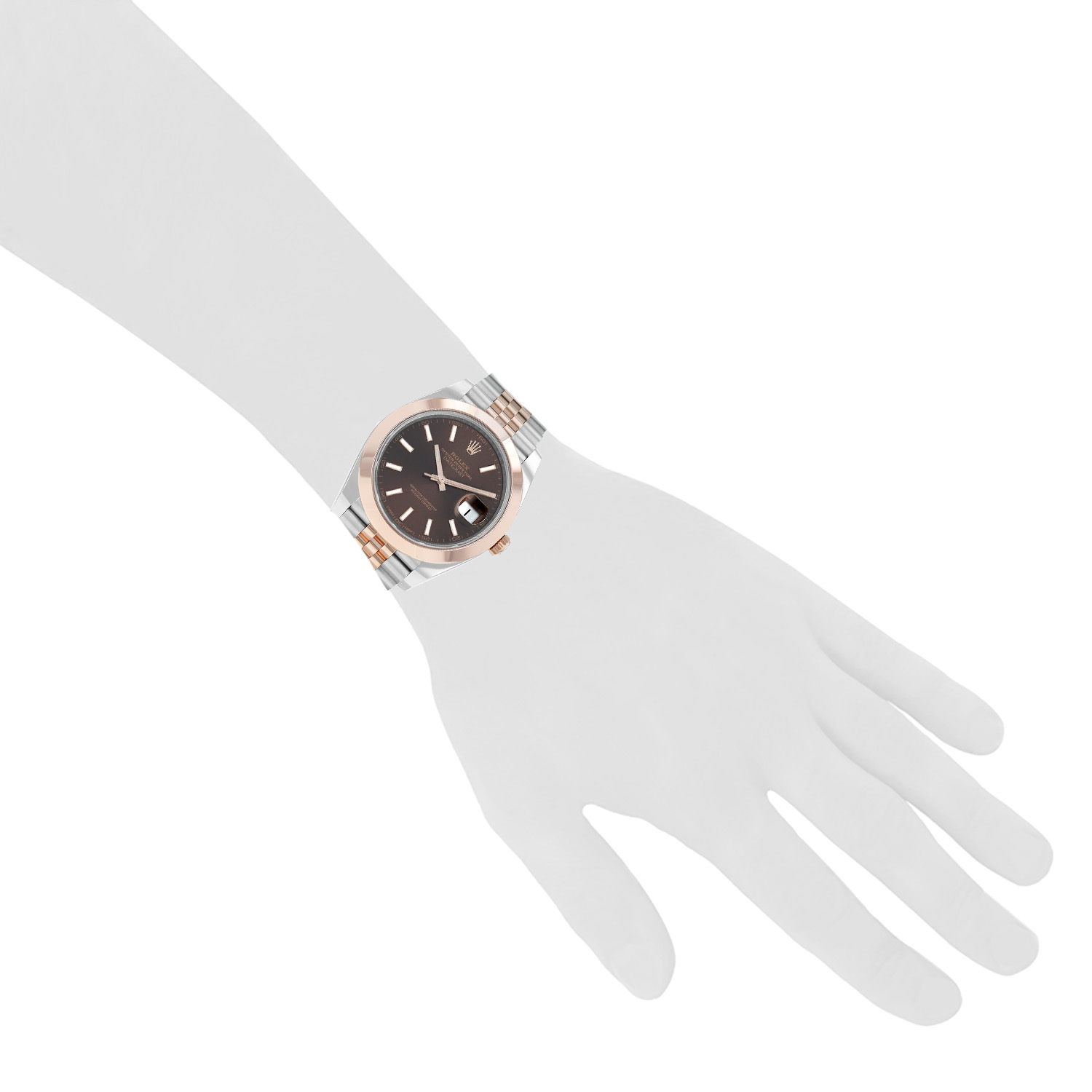 Orologio Rolex Datejust 41 in oro rosa e acciaio Ref: Rolex - 126301  Circa 2020 - Detail D1