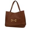 Sac cabas Gucci  1955 Horsebit en cuir marron - 00pp thumbnail