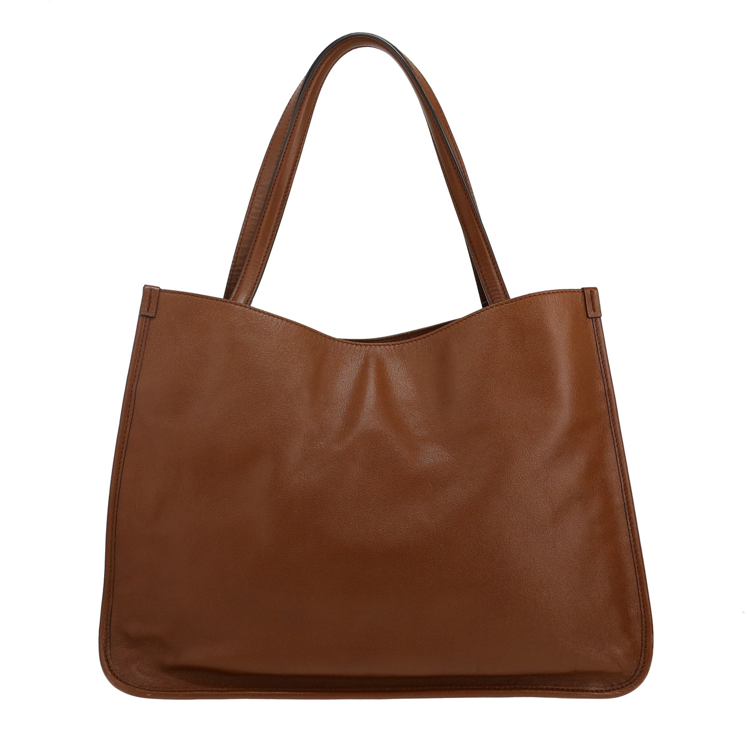 Gucci 1955 Horsebit shopping bag in brown leather - Detail D4