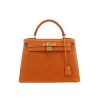 Borsa Hermès  Kelly 28 cm in pelle di Pecari gold - 360 thumbnail