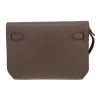 Hermès  Kelly Dépêches pouch  in grey Evercolor leather - Detail D5 thumbnail