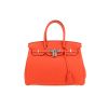 Sac à main Hermès  Birkin 30 cm en cuir togo orange - 360 thumbnail