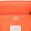 Sac à main Hermès  Birkin 30 cm en cuir togo orange - Detail D2 thumbnail