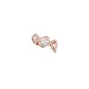 Messika My Twin earring in pink gold and diamonds - 00pp thumbnail