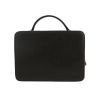 Chanel  Vanity vanity case  in black grained leather - Detail D4 thumbnail