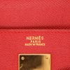 Hermès  Kelly 32 cm handbag  in red Courchevel leather - Detail D2 thumbnail