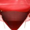 Hermès  Kelly 32 cm handbag  in red Courchevel leather - Detail D3 thumbnail