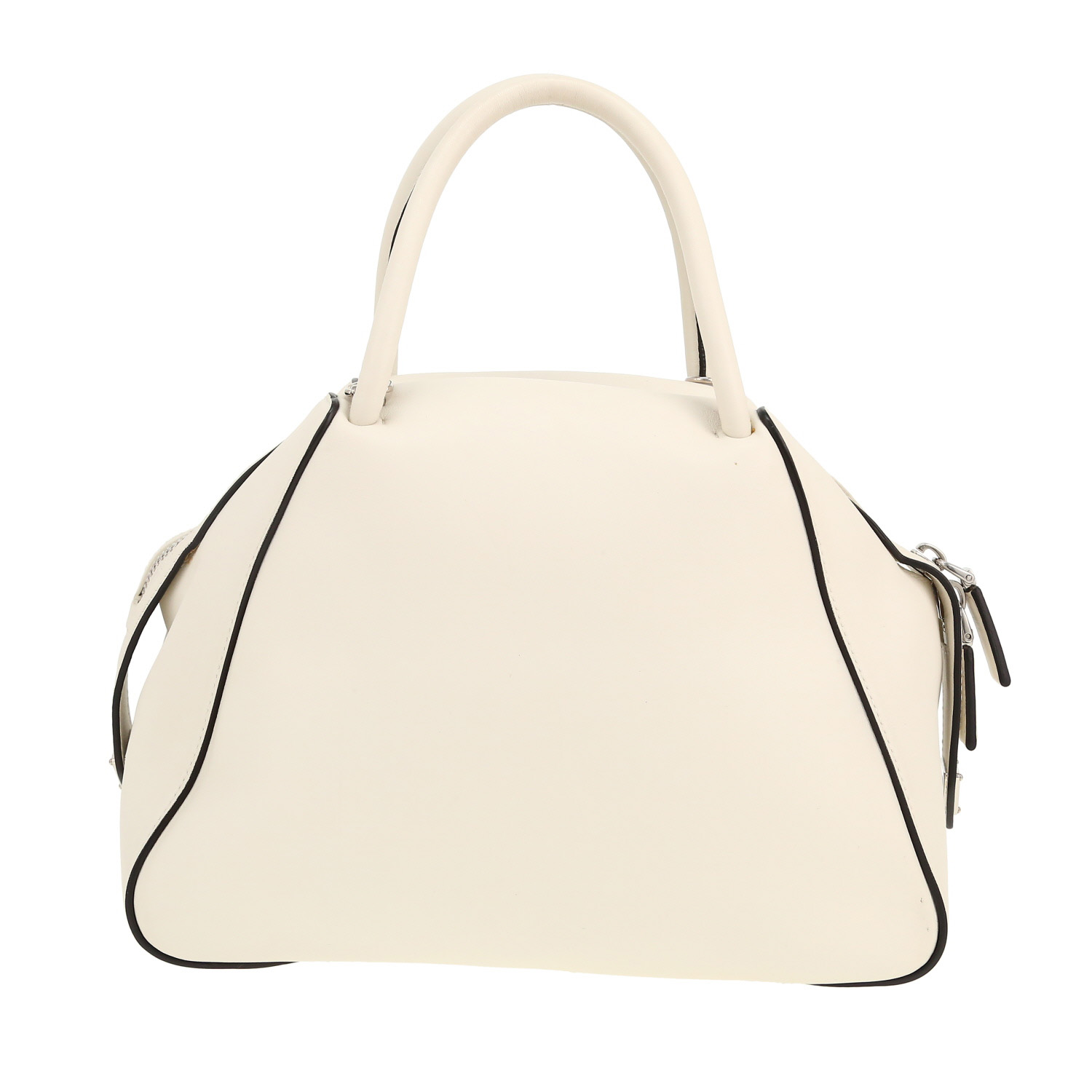 Sac à main Prada  Supernova en cuir beige - Detail D4
