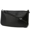 Bolso de mano Louis Vuitton  Pochette accessoires en cuero Epi negro - 00pp thumbnail