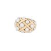 Chanel Baroque medium model ring in yellow gold and cultured pearls - 00pp thumbnail