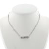 Collier Messika Move en or blanc et diamants - 360 thumbnail