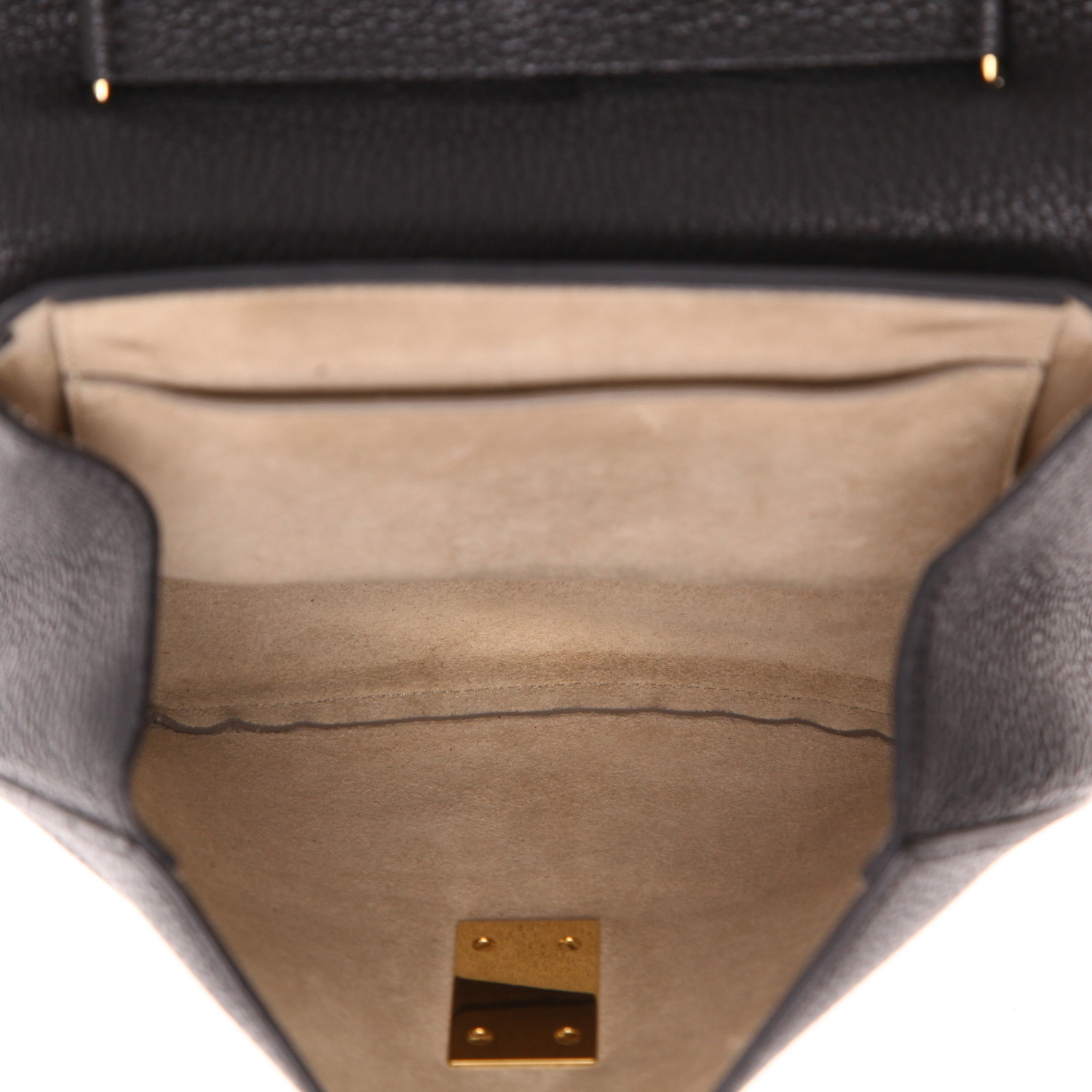 Sac Chloé  Drew en cuir noir - Detail D3