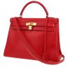 Bolso de mano Hermès  Kelly 32 cm en cuero box rojo Vif - 00pp thumbnail