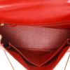 Bolso de mano Hermès  Kelly 32 cm en cuero box rojo Vif - Detail D4 thumbnail