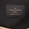 Bolso bandolera Louis Vuitton  Petite Malle Souple en lona Monogram marrón y cuero negro - Detail D2 thumbnail