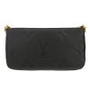 Borsa a tracolla Louis Vuitton  Multi-Pochette in pelle monogram con stampa nera - Detail D4 thumbnail