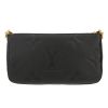 Louis Vuitton  Multi-Pochette shoulder bag  in black empreinte monogram leather - Detail D4 thumbnail