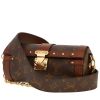 Borsa a tracolla Louis Vuitton  Papillon Trunk in tela monogram marrone e pelle marrone - 00pp thumbnail