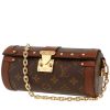 Borsa a tracolla Louis Vuitton  Papillon Trunk in tela monogram marrone e pelle marrone - Detail D5 thumbnail