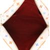 Borsa Louis Vuitton  Trouville in tela monogram bianca e multicolore e pelle naturale - Detail D3 thumbnail