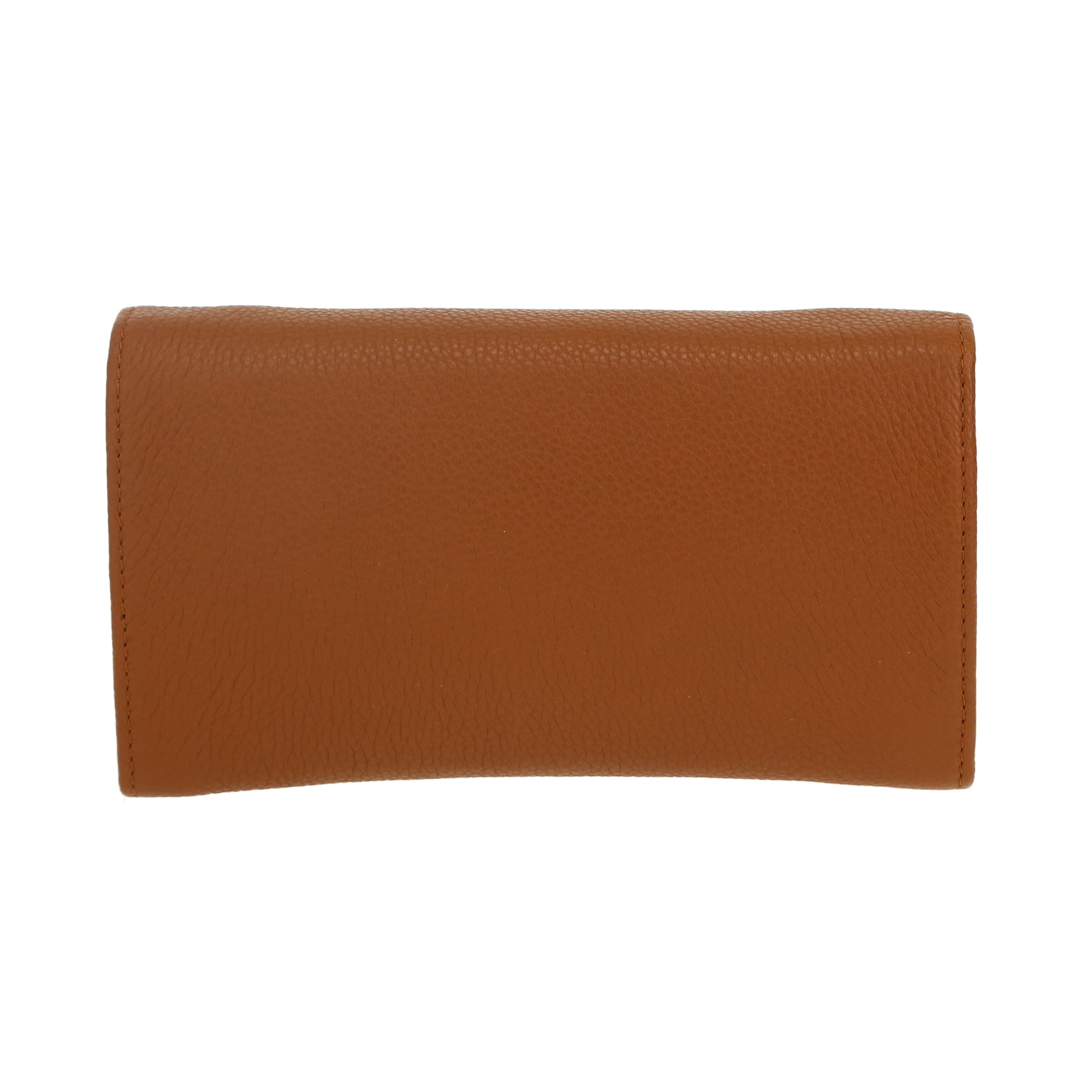 Prada shoulder bag in brown grained leather - Detail D4